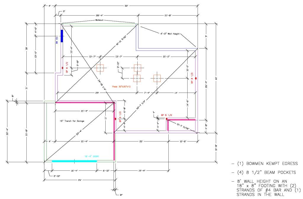 Foundation CAD Rendering "Pre Production 1