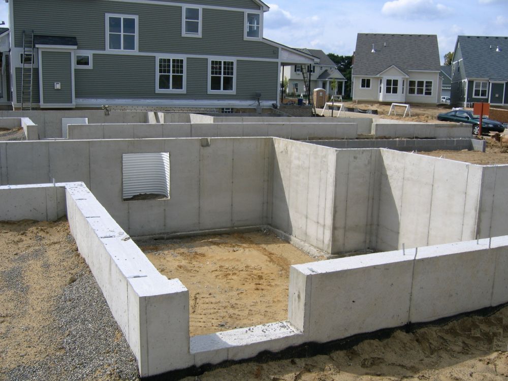 Residential Poured Concrete Walls